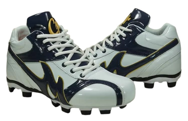 mid cut PU baseball/softball cleats